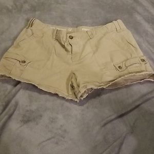 Frayed Cargo Khakis by Gap